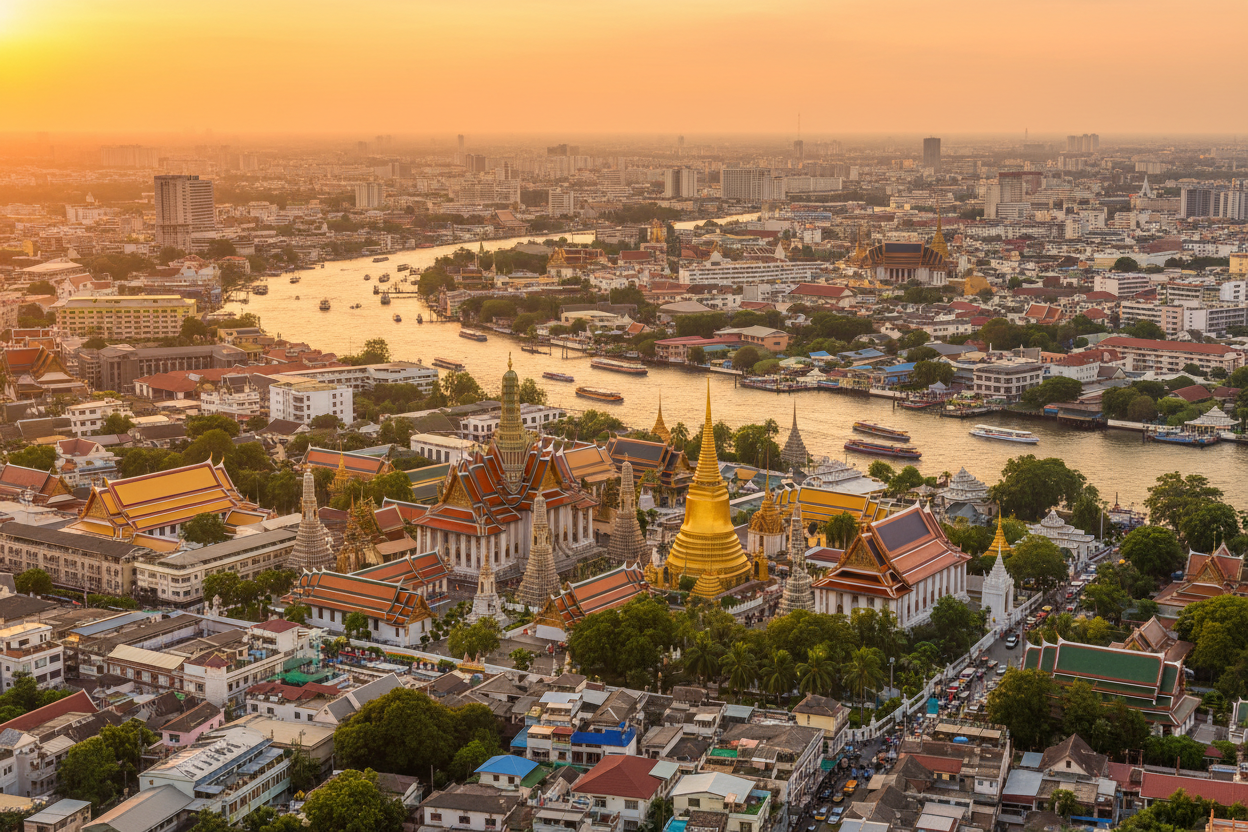 Bangkok - Temples dorés