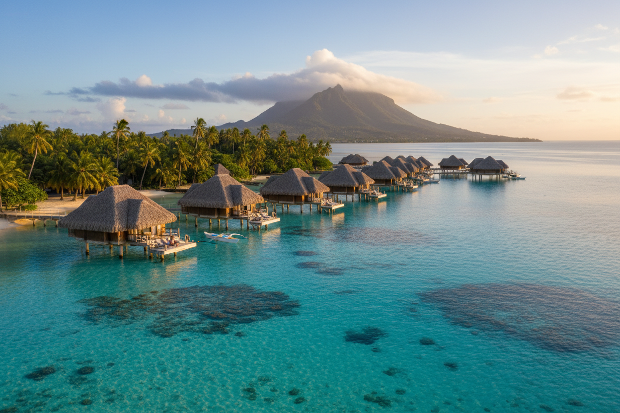 Bungalows à Tahiti