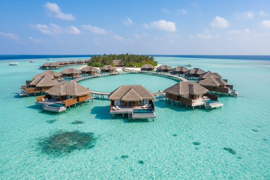 Bungalows sur pilotis