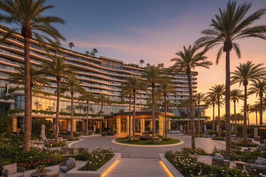 Hôtel de luxe extérieur