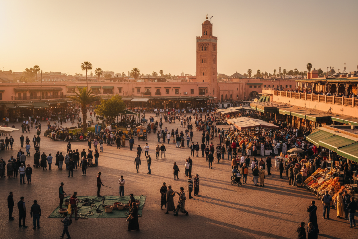 Marrakech - Jemaa el-Fna