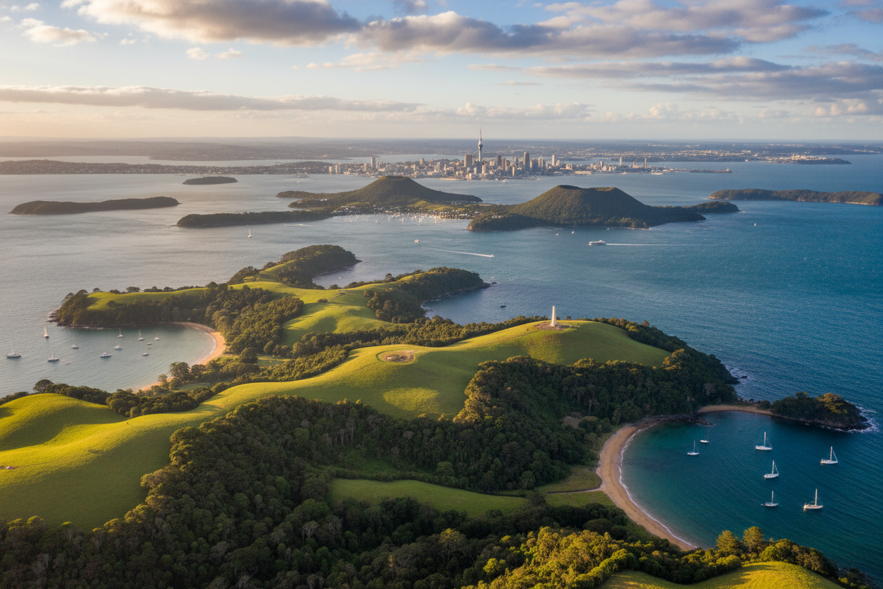 Paysage d'Auckland